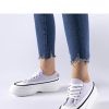 1061700 Violet Sneakers...Fabric and Heel Height