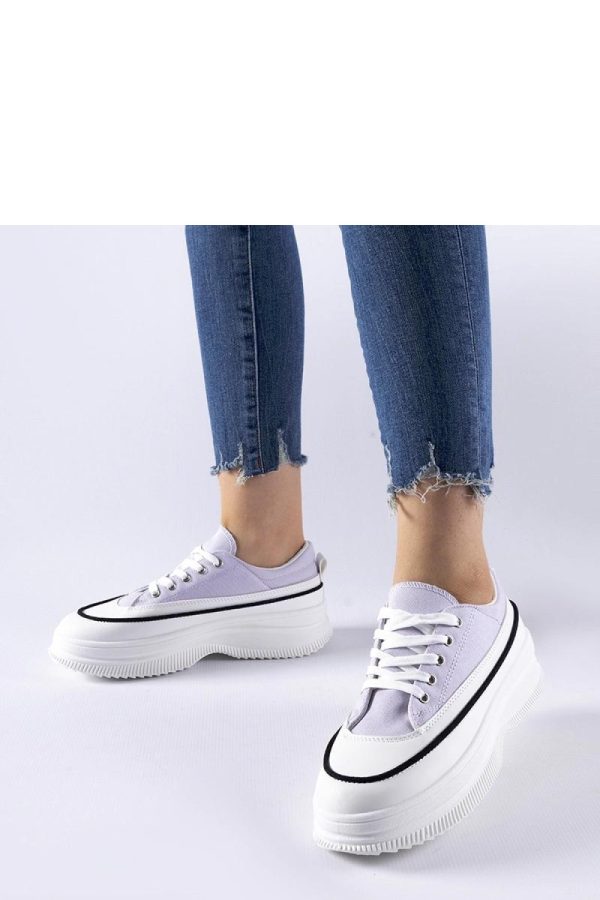 Violet Sneakers...Fabric and Heel Height