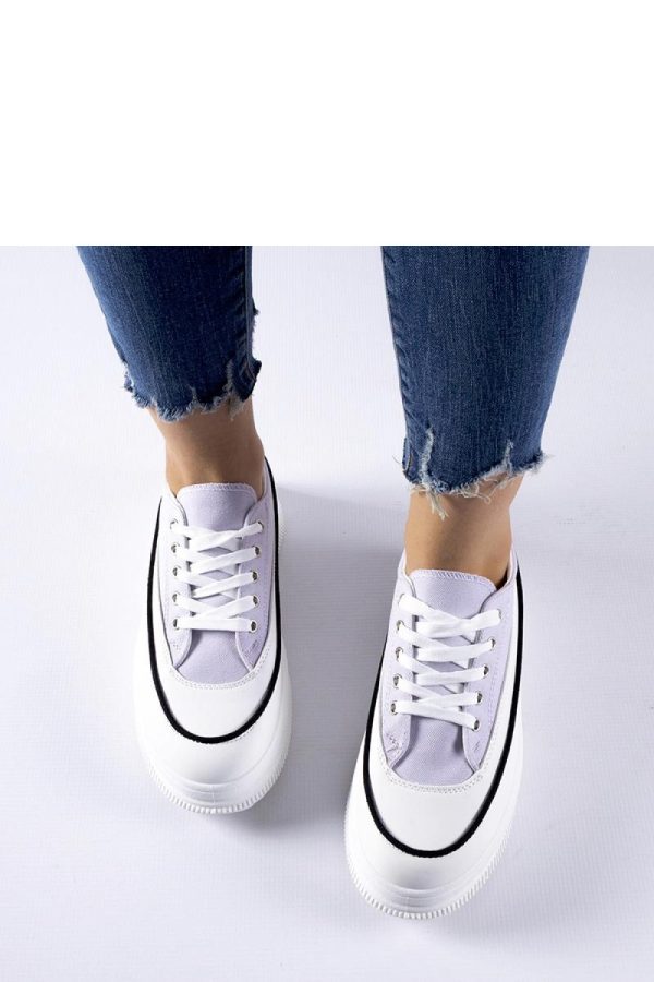 Violet Sneakers...Fabric and Heel Height