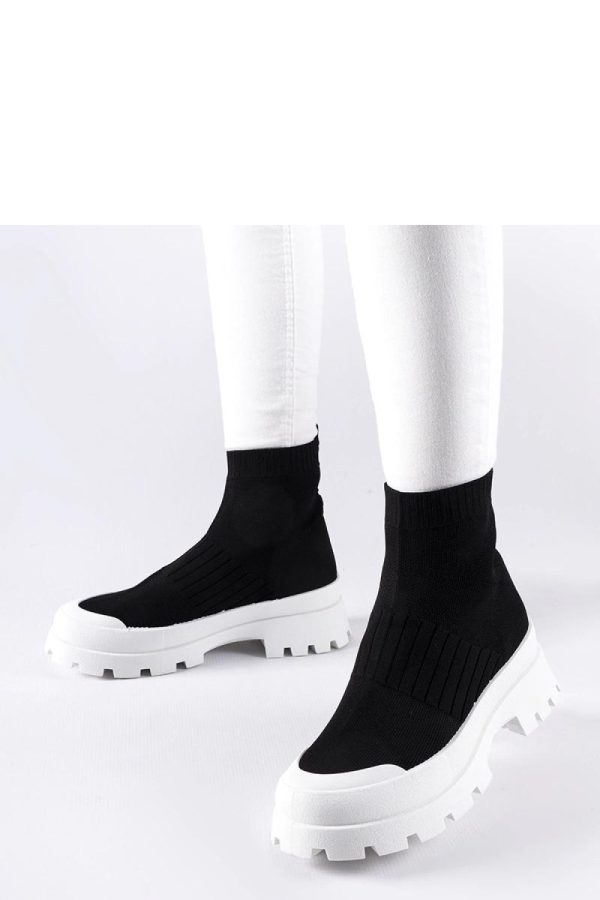 Black Sport Shoes....Fabric and Heel Height