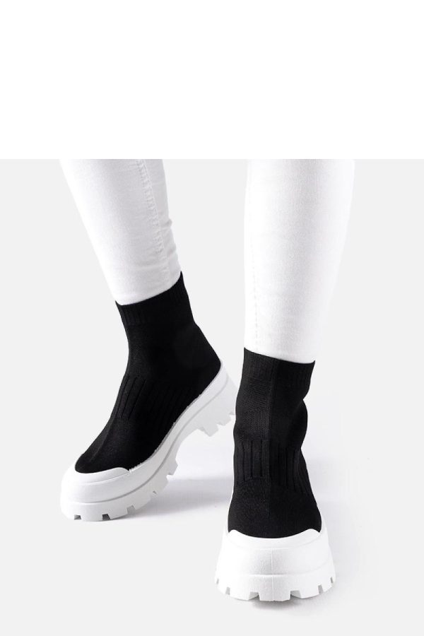Black Sport Shoes....Fabric and Heel Height
