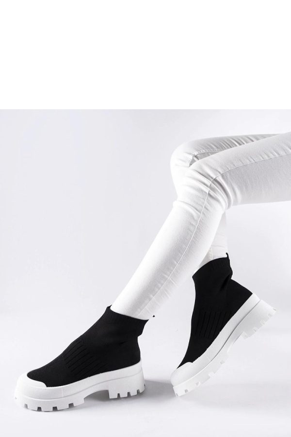 Black Sport Shoes....Fabric and Heel Height