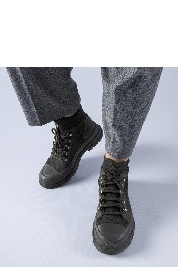 Green Sneakers in Women`s Athletic Shoes, Trainers, Sneakers with Fabric and Heel Height