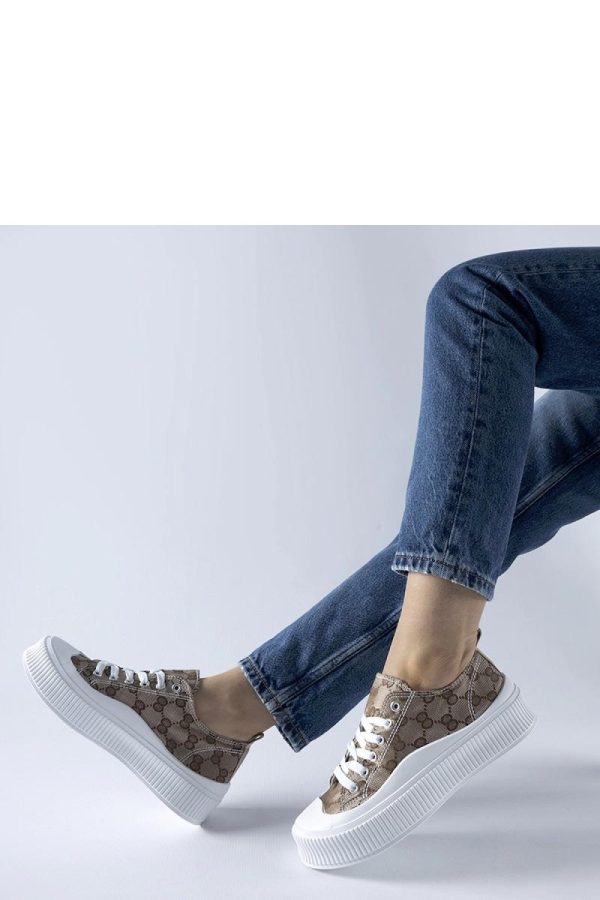 Brown Sneakers...Fabric and Heel Height