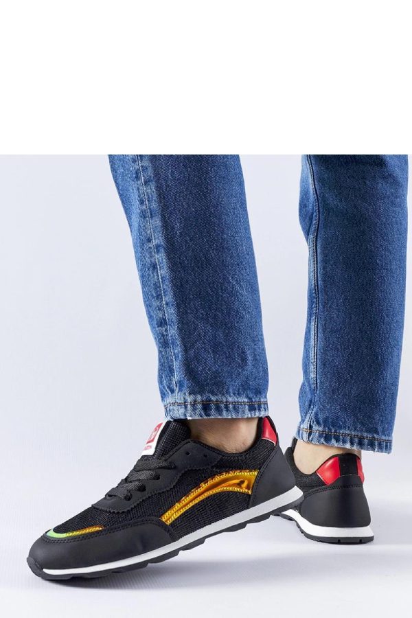 Black Sport Shoes in Women`s Athletic Shoes, Trainers, Sneakers with Heel Height