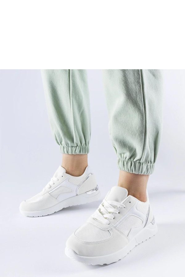 White Sneakers.Heel Height