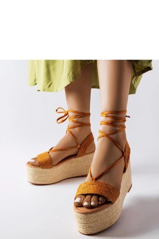 Brown Espadrille...Fabric and Heel Height