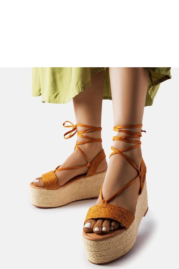 Brown Espadrille...Fabric and Heel Height