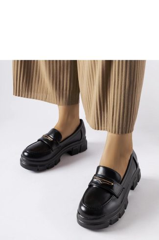 Black Mocassin...Fabric and Heel Height