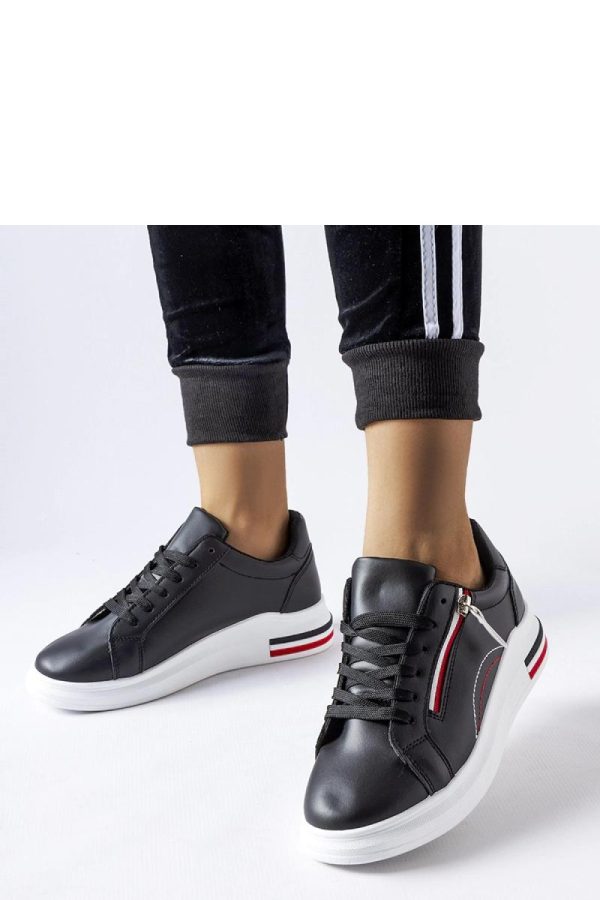 Black Sport Shoes....Fabric and Heel Height