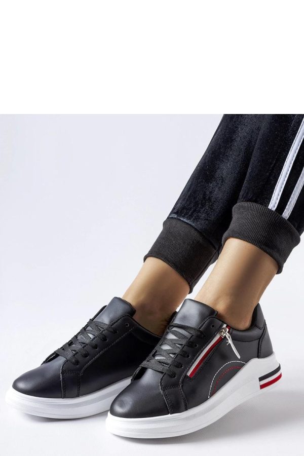 Black Sport Shoes....Fabric and Heel Height