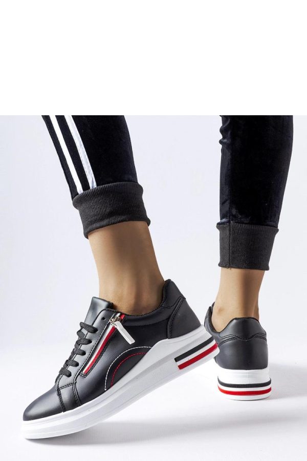 Black Sport Shoes....Fabric and Heel Height