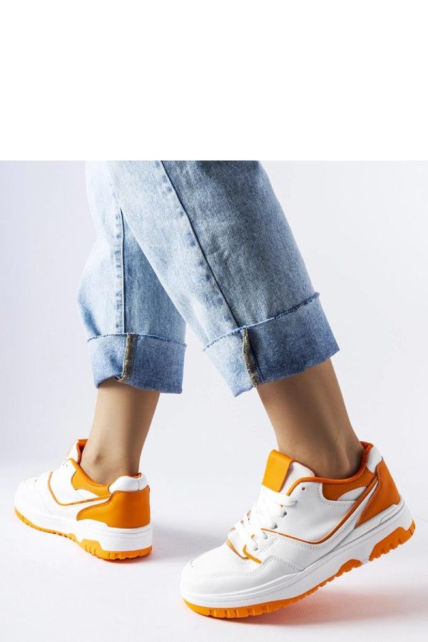 White Sport Shoes...Fabric and Heel Height