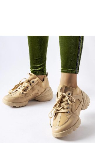 1062040 Beige Sport Shoes...Heel Height