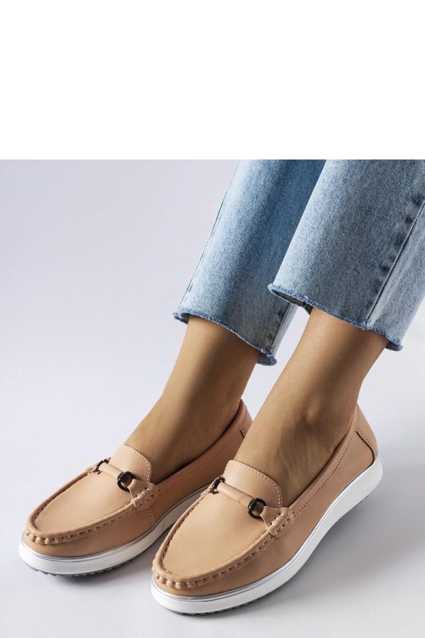 Pink Mocassin..Fabric and Heel Height