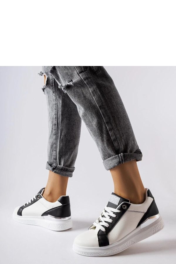 White Sneakers in Women`s Athletic Shoes, Trainers, Sneakers with Fabric and Heel Height