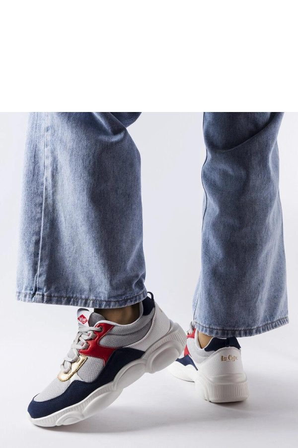 Grey Sport Shoes in Women`s Athletic Shoes, Trainers, Sneakers with Fabric and Heel Height