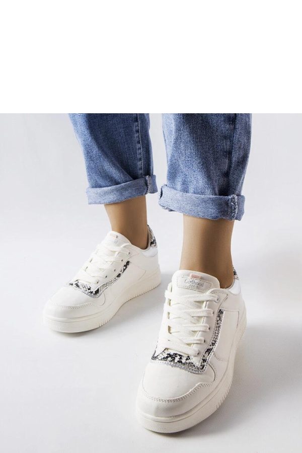 White Sport Shoes.Fabric and Heel Height