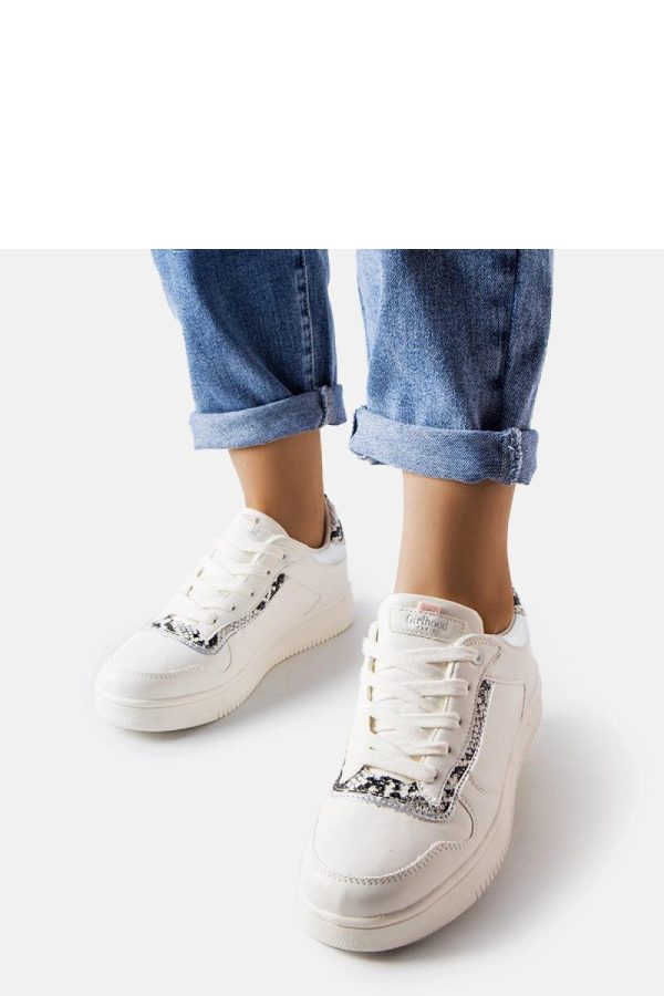White Sport Shoes.Fabric and Heel Height