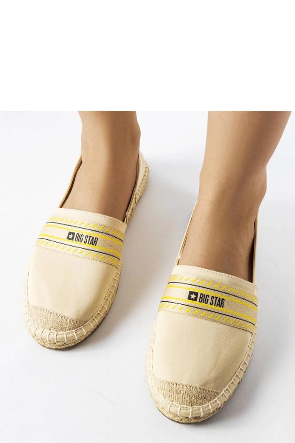 Beige Espadrille....Fabric and Heel Height