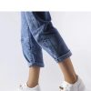 White Sneakers in Women`s Athletic Shoes, Trainers, Sneakers with Fabric and Heel Height