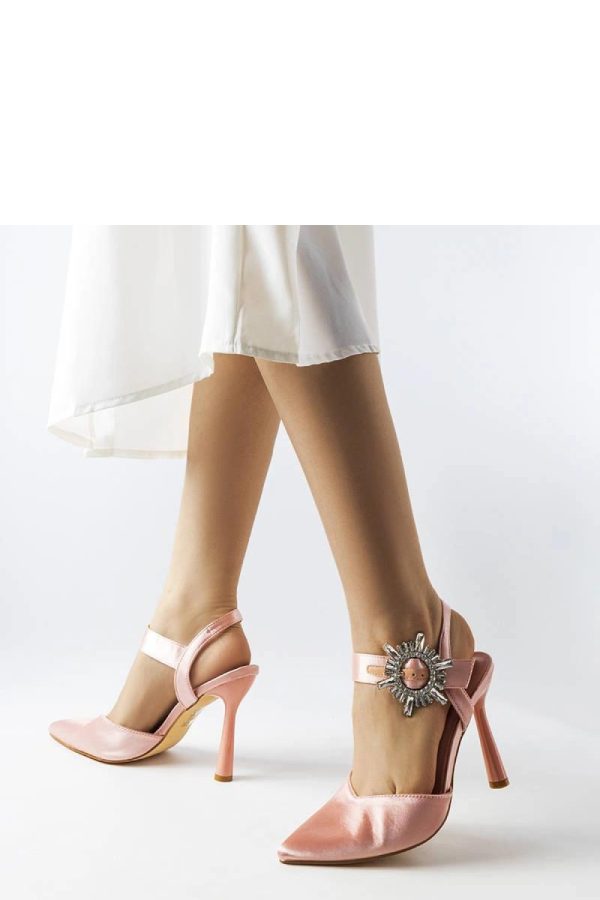 Pink High Heel Pumps....Heel Height