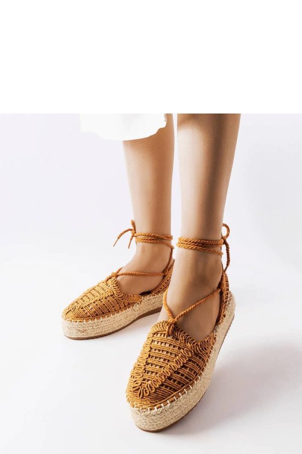 Brown Espadrille....Fabric and Heel Height