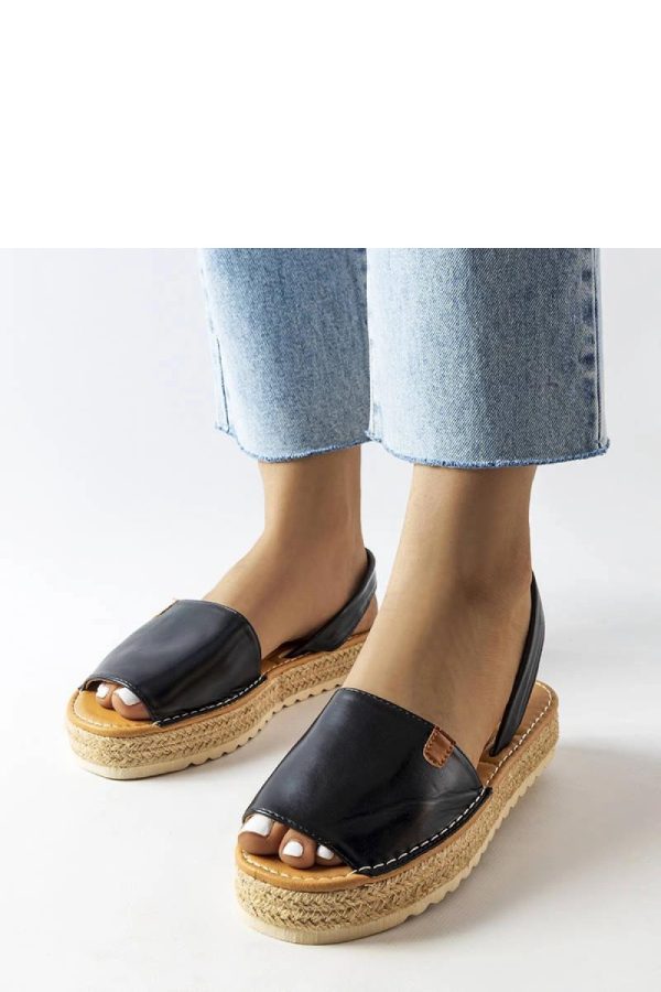Black Espadrille..Fabric and Heel Height