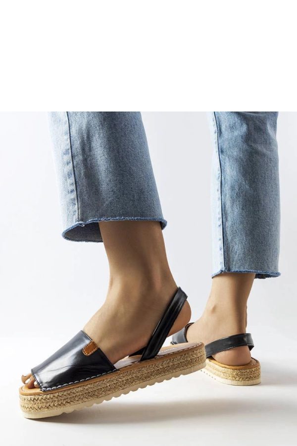 Black Espadrille..Fabric and Heel Height