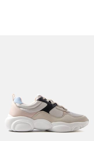 1062354 Beige Sneakers...Heel Height