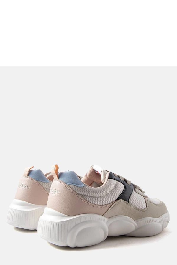 Beige Sneakers...Heel Height