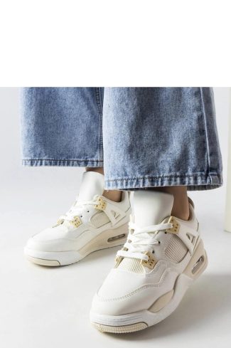 Beige Sport Shoes in Women`s Athletic Shoes, Trainers, Sneakers with Heel Height