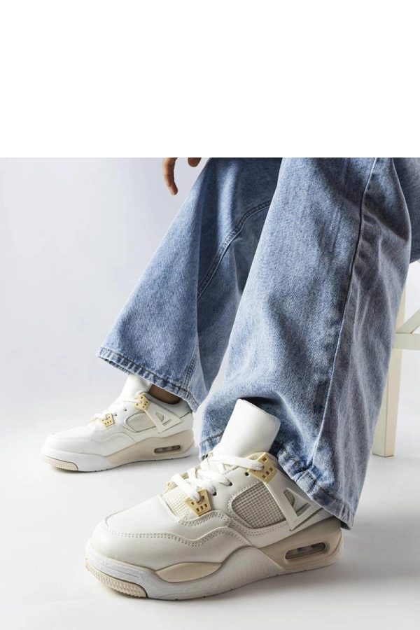 Beige Sport Shoes in Women`s Athletic Shoes, Trainers, Sneakers with Heel Height