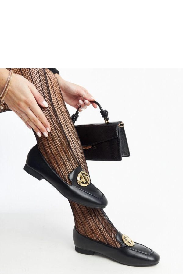 Black Mocassin in Moccasins, Loafers with Fabric and Heel Height