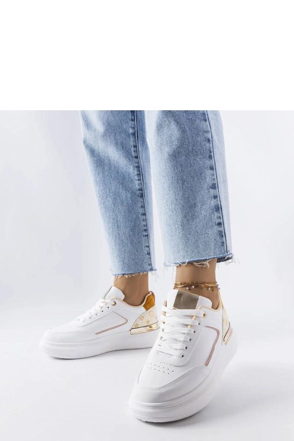 White Sport Shoes....Heel Height
