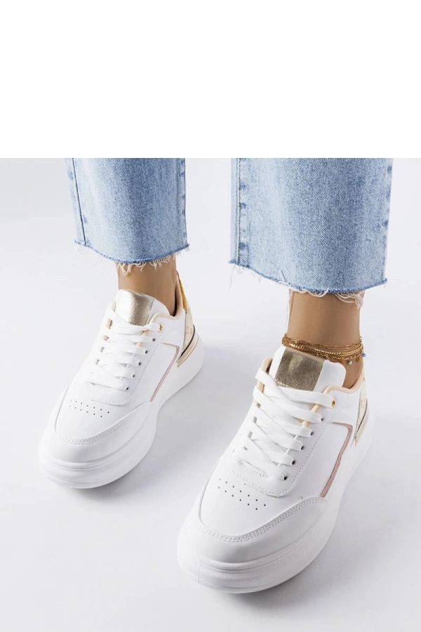 White Sport Shoes....Heel Height