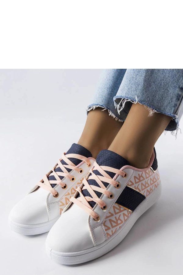 White Sport Shoes..Heel Height