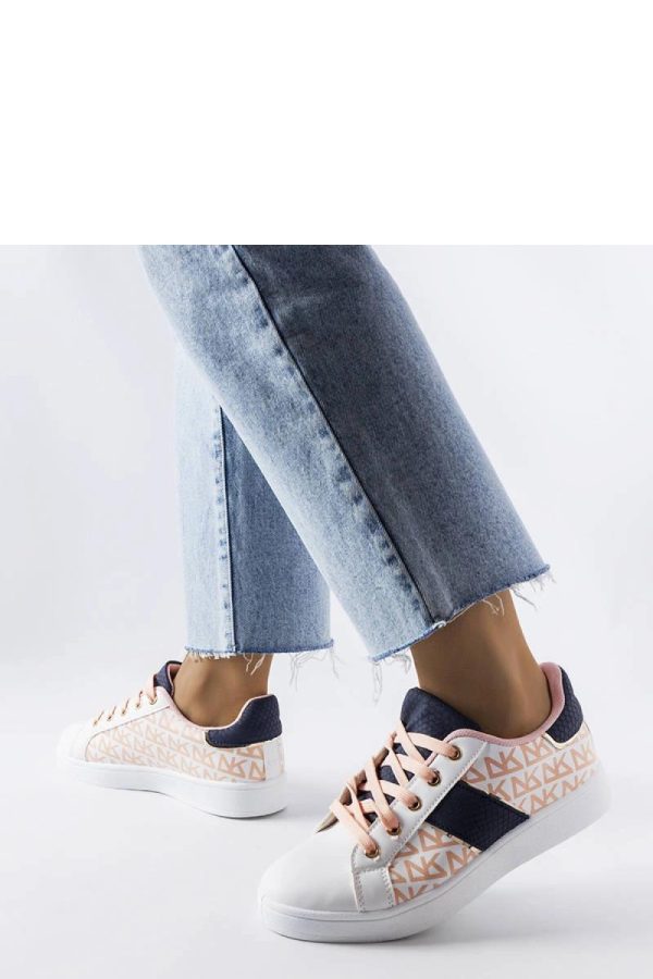 White Sport Shoes..Heel Height
