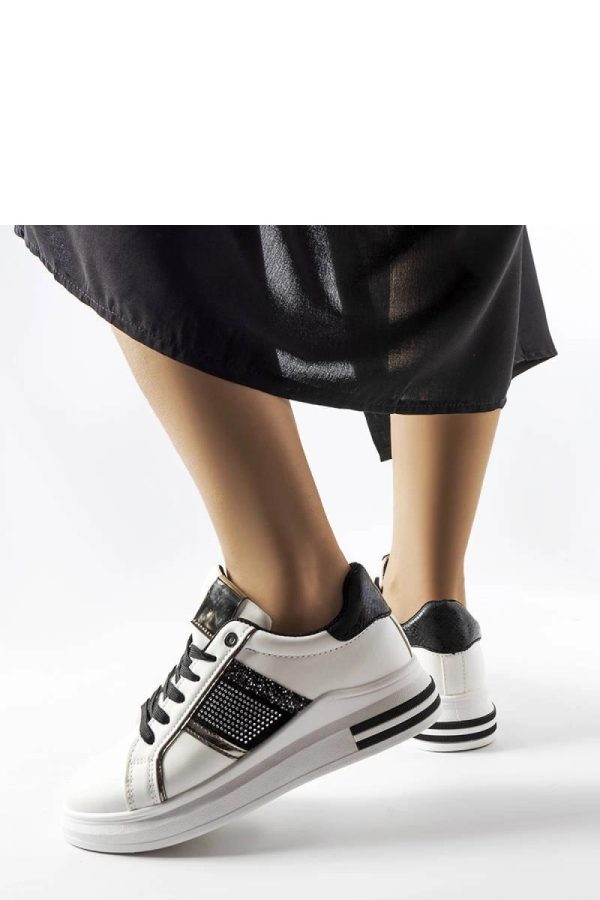 White Sport Shoes..Heel Height