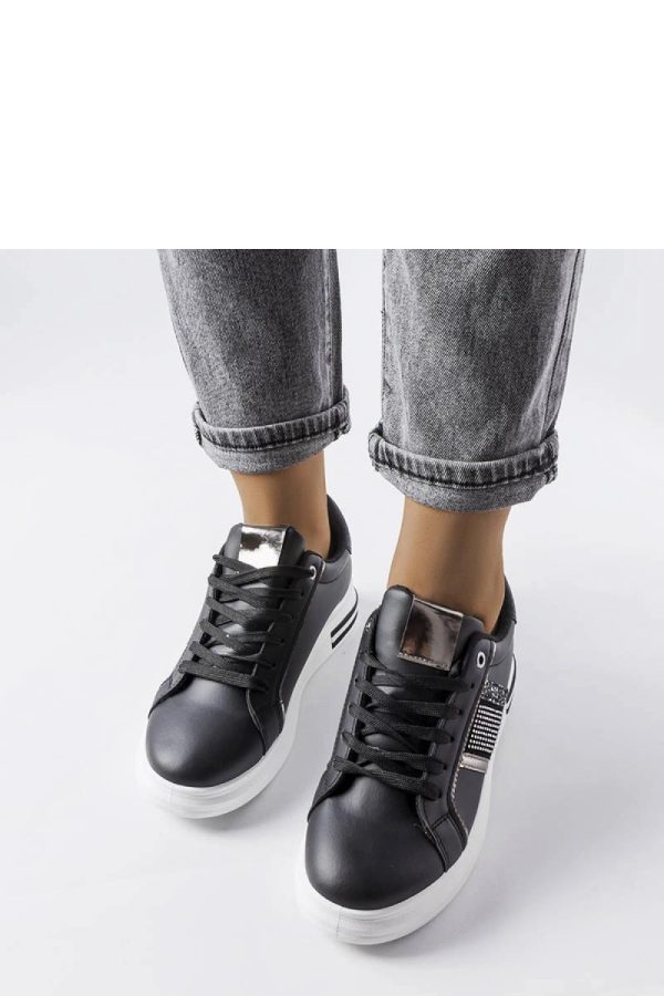Black Sport Shoes...Heel Height