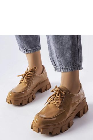1062646 Brown Mocassin...Fabric and Heel Height