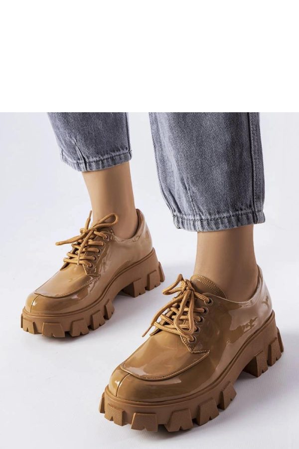 Brown Mocassin...Fabric and Heel Height