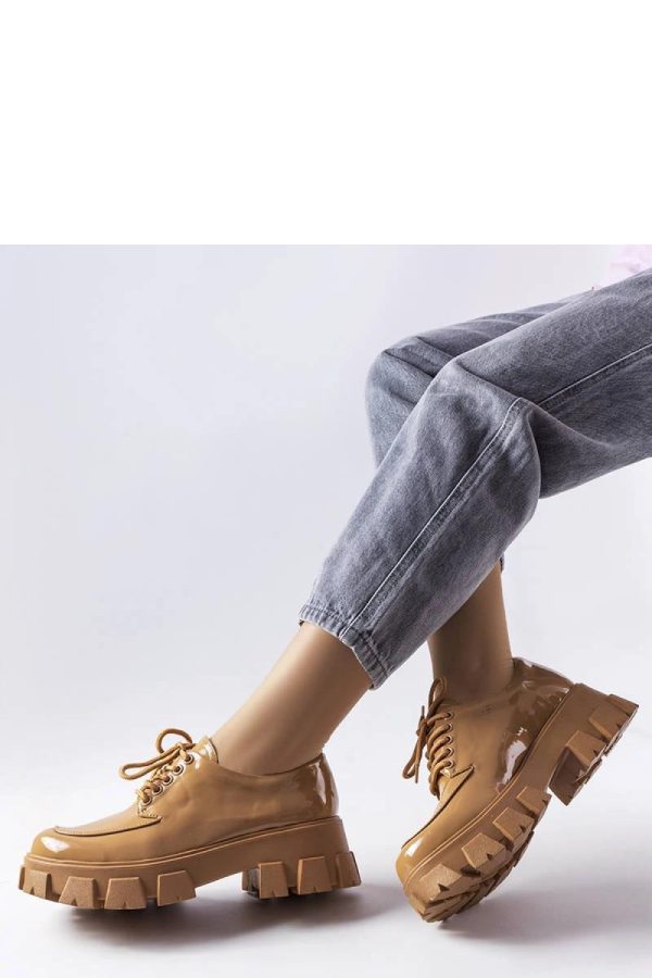 Brown Mocassin...Fabric and Heel Height