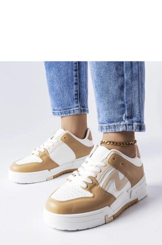 Brown Sneakers in Women`s Athletic Shoes, Trainers, Sneakers with Heel Height