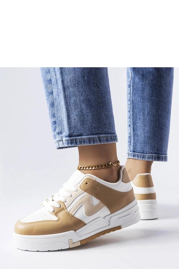 Brown Sneakers in Women`s Athletic Shoes, Trainers, Sneakers with Heel Height