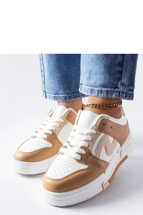 Brown Sneakers in Women`s Athletic Shoes, Trainers, Sneakers with Heel Height