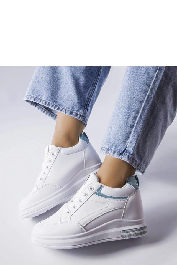 White Sport Shoes...Heel Height