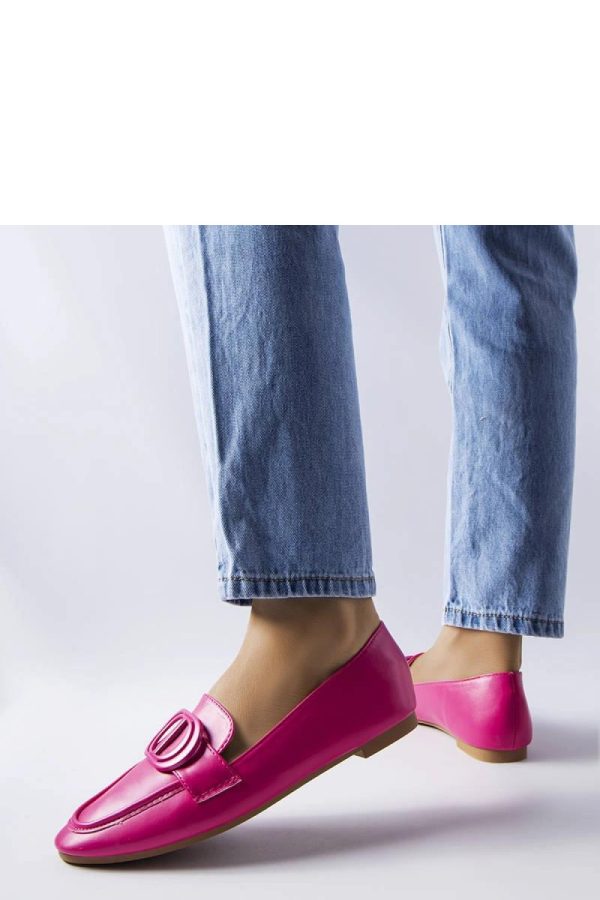 Pink Mocassin...Fabric and Heel Height
