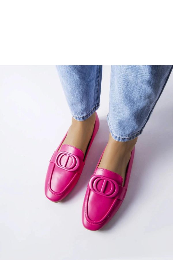 Pink Mocassin...Fabric and Heel Height