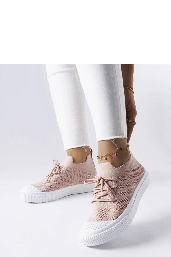 Pink Sneakers....Fabric and Heel Height